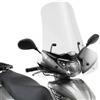 FAR 308A A1153A|39 PARABREZZA VISIERA SCHERMO CUPOLINO PARAVENTO + ATTACCHI GIVI COMPATIBILE CON HONDA VISION 50 110 2018 MOTO SCOOTER