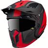 MT HELMETS Streetfighter Sv Twin C5 Matt Red S