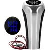 GXFCASE Pomelli leva cambio 5/6 Velocità Per BMW E46 E90 E91 E92 E36 E30 E32 E34 E36 E38 E39 E60 X1 X3 X5 Car Styling Accessori Pomello Cambio Retroilluminazione A LED Pomello Leva (Colore : BlueLight 6 Spee