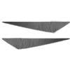 KMLONG Adesivo for sopracciglia dei fari Copertura for fari adatta for BMW X1 E84 2009-2014 Palpebre in fibra di carbonio Protezione for rimontaggio Accessori for auto sopracciglia dei fari dell'autom