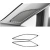 GQDGCU Rivestimento interno in fibra di carbonio, adesivo interno decorazione estetica per VW Golf 7 2014-2020, accessori per auto Trim Tuning (altoparlante A)