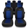 Mossa - Coprisedili compatibili con Fiat Panda II III Hatchback 2003-. S-BL