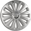 TOP DRIVE SILVER TREND 14 I nostri copricerchi sono prodotti con materiale ABS di alta qualita', conosciuto per la sua stabilita', forza Con verniciatura ad acqua