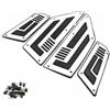 shanheqq Compatibile con TMAX530 TMAX 530 T-MAX 530 2012 2013 2014 2015 2016 Accessori moto Pedana Passi Pedane Piastra pastiglie(Silver)