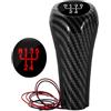 GXFCASE Pomelli leva cambio 5/6 Velocità Per BMW E46 E90 E91 E92 E36 E30 E32 E34 E36 E38 E39 E60 X1 X3 X5 Car Styling Accessori Pomello Cambio Retroilluminazione A LED Pomello Leva (Colore : 5 Speed RedLight