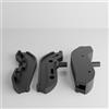 Generico Ganci Cappelliera Compatibili con Ford Puma Supporto Clip Fermo Rullo Baule Pannello Cofano Avvolgibili SX DX