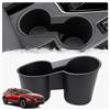FIILINES Inserto portabicchieri per Subaru Crosstrek 2023 2024 2025, organizer per console centrale, accessori per portabevande anteriore, Crosstrek, resistente, nero