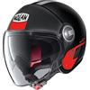 NOLAN N21 Visor Agility Casco Jet (Black Matt/Red,L (59/60))