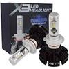 AVOLIO AV RICAMBI H7 LED Coppia Kit lampade luci LED Auto Moto fari H7 6000LM 36W 6000K Headlight Luce Bianca lampadine Auto,Moto di Facile Montaggio
