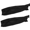 LIGIGWASH Pantalone Moto Uomo Donna Nero, Oxford, Antipioggia | Protezione Completa, Facile da Indossare, Uso Outdoor e Guida, Taglia, Copriscarpe Coordinati