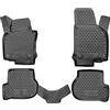 WALSER Tappetini in gomma per auto XTR su misura compatibile con VW Golf 6, 10/2008-12/2014, Golf 6 Variant, 07/2009-07/2014