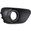FIXCOR Copertura Fendinebbia Per Jeep Per Compass 2011-2016 2017 Auto Paraurti Anteriore Lampada Luce Nebbia Trim Telaio Copertura Lampada Nebbia Cap Cappuccio Coperchio Lunetta Griglia Fendinebbia ( Color :