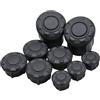 Generico Tappi copri foro telaio moto for BMW R1250GS Adventure 2018-2024 R 1250 GS LC 2018-2022 R1200 GS LC Adventure 2014-2019(Black)