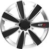 TOP DRIVE COPRICERCHIO GTX BLACK & SILVER 16 I nostri copricerchi sono prodotti con materiale ABS di alta qualita', conosciuto per la sua stabilita', forza Con verniciatura ad acqua