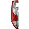 Generisch Fanale posteriore sinistro per Kangoo 2013, fanale posteriore Kangoo NV250 265559212R (porta orizzontale)
