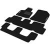 Generico DHCarMats | Tappetini Auto Ricamati per Citroen C4 Grand Picasso 2013-2018 | Tappeti Macchina in Moquette Antiscivolo Decorati Personalizzati | Interno Abitacolo - Kit Completo Anteriore e Posteriore