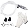 Generic Kit di spurgo liquido freni - Strumenti di scarico freno frizione - Kit manuale di spurgo fluido di scarico unidirezionale per veicoli, bici, meccanici, furgoni