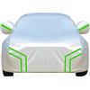 generico Copriauto Compatibile con Mercedes SLK 200,copriauto da esterno, impermeabile, antipolvere, antipioggia, antivento (Silver Green)