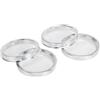 LEIFEIS Distanziali Ruote Auto 4 pezzi OD 64,1/65,1/66,45/66,6 mm a ID 60,1/54,1/56,1/57,1 Anelli di centraggio della ruota Distanziali Ruota(64.1mm ID 66.1mm OD)