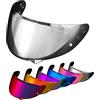 PSLER Visiera Casco per HJC HJ-34P C10 - Visiera Colorata Accessori per Casco da Moto Ricambio(Argento Trasparente)