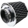 Viviance 76MM 3 pollici auto filtri aria kit di induzione Sport Power Mesh Cono universale accessori per auto Filtro di aspirazione dell'aria fredda ad alto flusso - Aspetto del modello in carbonio
