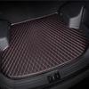 REWIASF Auto Tappetini Bagagliaio per VW Golf 7 MK7 7.5 R GTD GTI GTE 2013-2019, Auto Vasca Baule Tappeto Impermeabile AntiGraffio Baule Protezione,C