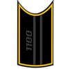 AZgraphishop ADESIVO PARAFANGO POSTERIORE DUCATI SCRAMBLER 1100 APS-004 (Black Yellow)