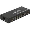 DeLOCK Splitter HDMI in > 4 x HDMI out 4 K UHD