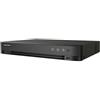 Hikvision DVR, 4 canali Turbo HD + 4 canali IP, 8 MP 4K, riconoscimento facciale, 1 disco rigido max. 10 TB