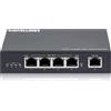 INTELLINET NETWORK SOLUTIONS Intellinet 561617 Moltiplicatore Di Rete Trasmettitore Di Rete Nero 10, 100, 1000 Mbit/s