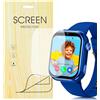 GreeSea [6 Pezzo] Morbido Pellicola protettive per display Compatibile per Smartwatch NAIXUES Orologio Intelligente Bambini (6 Pezzo Protettive)