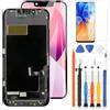 LADYSON TFT Schermo LCD per iPhone 13 Mini Sostituzione dello Schermo 5.4 Pollici per iPhone 13 Mini A2628 A2481 A2626 A2629 A2630 3D Touch LCD Screen Display Digitizer Assembly Repair Kit (Nero)