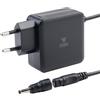 ITEK ALIMENTATORE UNIV. NOTEBOOK 65W 8 conn, GaN SUPER SLIM
