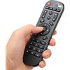 Goshyda Telecomando, Telecomando Sostitutivo Multifunzionale per Televisore Pulsanti Grandi RC per H96 PRO TV Box, H96 Max H2 X96