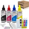 Cocadeex - Kit di ricarica per inchiostro a sublimazione 27XL, compatibile con stampanti WF-7110, WF-7610, WF-7620, WF-7720, WF-7715, WF-7710, WF-7210, per tazze, cuscini, piatti, ecc.