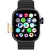 JINSHANGZI CDS10 4G Android Smartwatch, 2.2-inch Amoled High-definition Screen with Play Store Rotating Camera WiFi GPS SIM Card Smartwatch (Black,3GB 32GB)