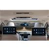 LQPYBY22 13.3 inch Lettore video WiFi poggiatesta per auto, monitor TV per sedile posteriore dell'auto Android 9.0 con staffa di montaggio, monitor multimediale touch screen IPS, HD 1080P, 2GB+32GB
