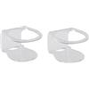 lyrlody Montaggio della Parete del Ripiano del Router per Deco M4/S4/P9, Supporto a Parete Acrilico Spazio Saving Router Wall Porta (2)