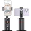 Andoer Treppiede per auto Face Tracking, intelligente supporto per cellulare con tracciamento del movimento, girevole a 360°, supporto per telefono intelligente con clip per telefono, vite da 1/4 per