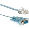 Cisco - Cavo per console da RJ-45 a DB9F, 1,8 metri, compatibile con i router Cisco serie 600, 800, 1600 e 1700, garanzia limitata di 90 giorni (CAB-CONSOLE-RJ45=)