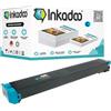Inkadoo Toner compatibile con Sharp MX-23GTYA Toner MX-2616 N MX-2310 Series MX-2010 U MX-2310 U MX-3114 N Ciano