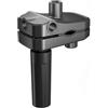 Whychstore Facile installazione per montaggio a collo di cigno letto scrivania morsetto di ricambio, opzioni multiple (nero)