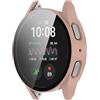 SEIAIYG Custodia per Samsung Galaxy Watch 7 40mm, Ultra Sottile PC Antiurto Caso con Vetro Temperato Anti-Graffio Protettiva Cover per Samsung Galaxy Watch 7 40mm (Oro Rosa)