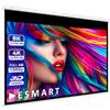 ESMART Professionale MIROLO Schermo di rollo manuale 160 x 90 cm (72) 16:9 | Schermo per proiezione proiettore home cinema Schermo per tende a rullo LCD LED