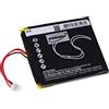 akku-net Batteria per Crestron CNX-PAD8A, 3,7V, Li-Polymer