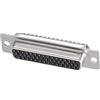 DN N/D - Connettore D-sub DB44, presa femmina 44 pin, 3 file di uscita per porta ad alta densità, per apparecchiature meccaniche e computer CNC, confezione da 8