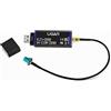UGAR Ricevitore radio digitale DAB/DAB+, ricevitore USB con cavo di conversione antenna FAKRA per autoradio Android