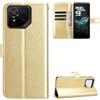BellaCase Custodia ASUS ROG Phone 9/9 PRO [Custodia Portafoglio] [Staffa] [Slot per schede] [Flip Cover Magnetica] Compatibile con Lo Smartphone ASUS ROG Phone 9/9 PRO(d'oro)