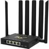 VBESTLIFE Router 5G con WiFi 6 e Slot per Scheda SIM, 6 Antenne Ad Alto Guadagno Router Wireless Gigabit Dual Band, Larghezza di Banda 600 Mbps per Ufficio Domestico e Streaming 4K