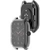 SMYAOSI Custodie Compatibili con Huami Amazfit GTS 4, Custodie Protettive in TPU Cover Armatura Shell Accessori Compatibili Huami Amazfit GTS 4 (non per Xiaomi Band 8 Pro) (2 Pezzi Bianco Clear)